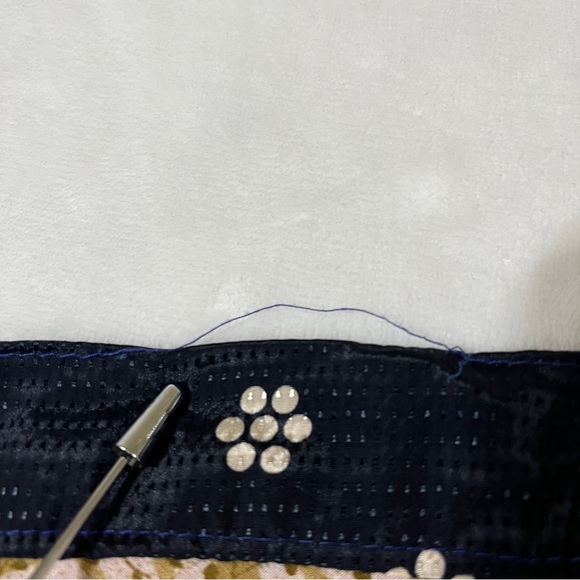 Earthbound Trading Co. Silk Wrap Skirt Reversible Double Layer Boho Multi-color - Picture 12 of 12